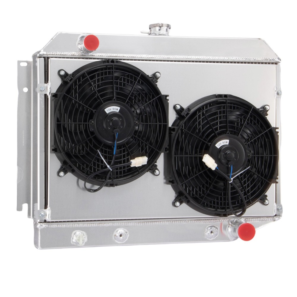 3-Row Radiator Shroud Fan For 1968-1974 1970 Dodge Charger Plymouth Satellite US