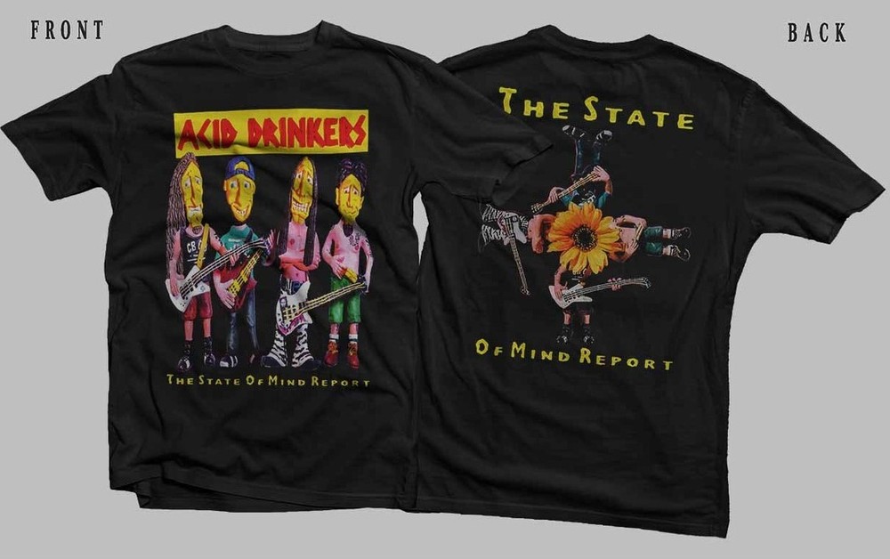 ACID DRINKERS- The State of Mind Report, thrash metal band shirt TE7619-image