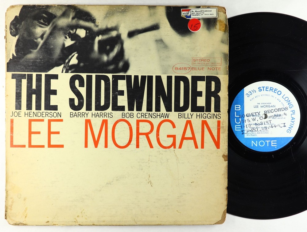 Lee Morgan - The Sidewinder LP - Blue Note - BST 84157 Stereo RVG Ear NY USA