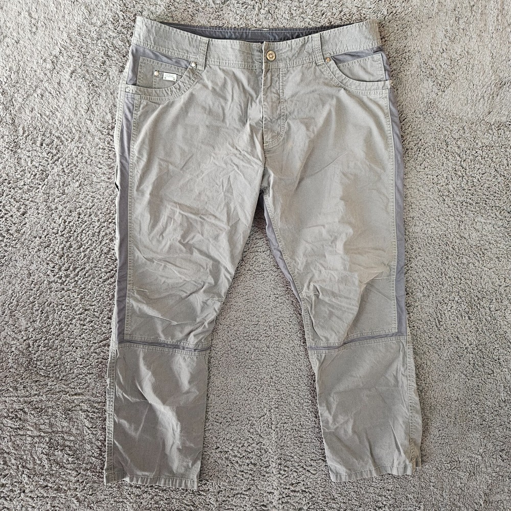 Kuhl Men's 40x34 Radikl Legendary Hiking Work Pants in Gray