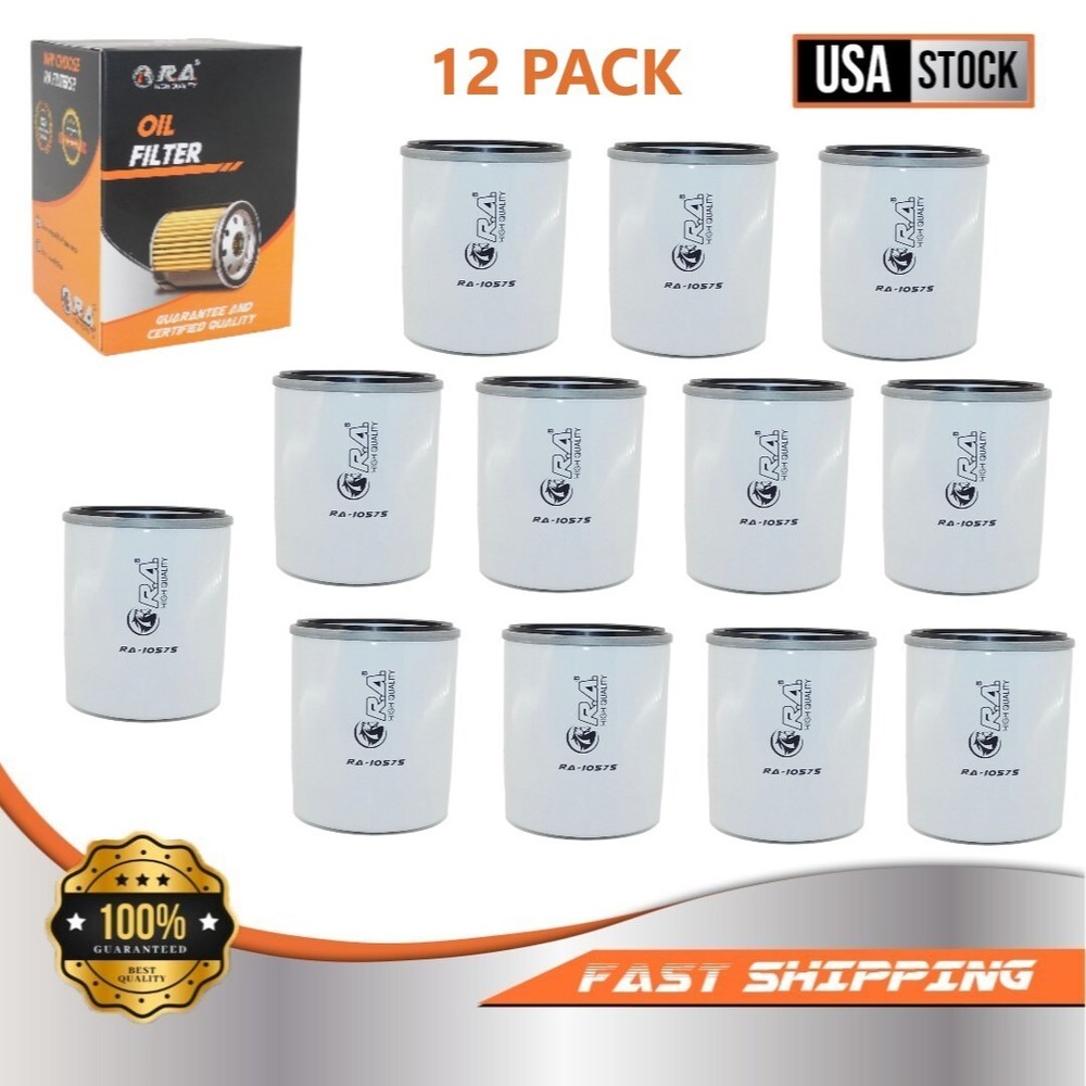 Engine Oil Filter (12 Pack) For Ford ESCAPE EXPLORER F-150 FUSION MUSTANG TAURUS