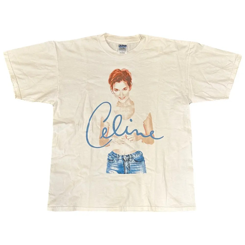 Vintage Celine Dion Falling Into You T-Shirt 1996