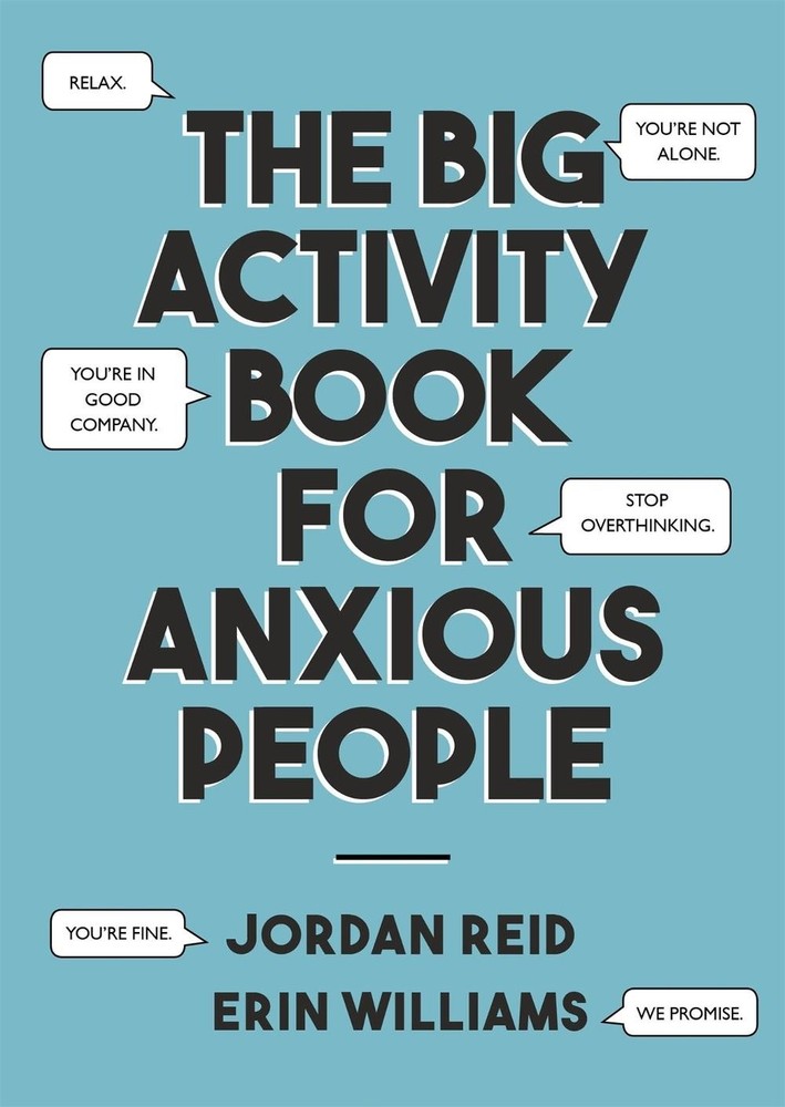 The Big Activity Book for Anxious People by Jordan Reid (English) Paperback Book