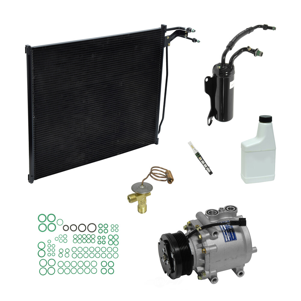 A/C Compressor Kit with Condenser Replacement UAC KT 3950A