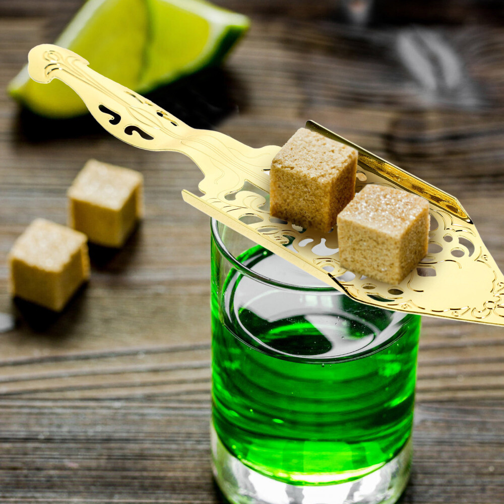 Stainless Absinthe Dripper Sugar Cubes Absinthe Spoon Absinthe Cocktail Home-image