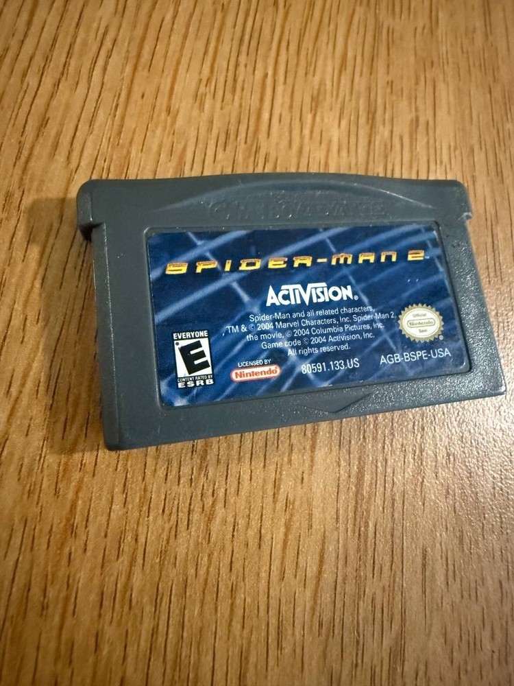 Spider-Man 2 (Nintendo Game Boy Advance, 2004)