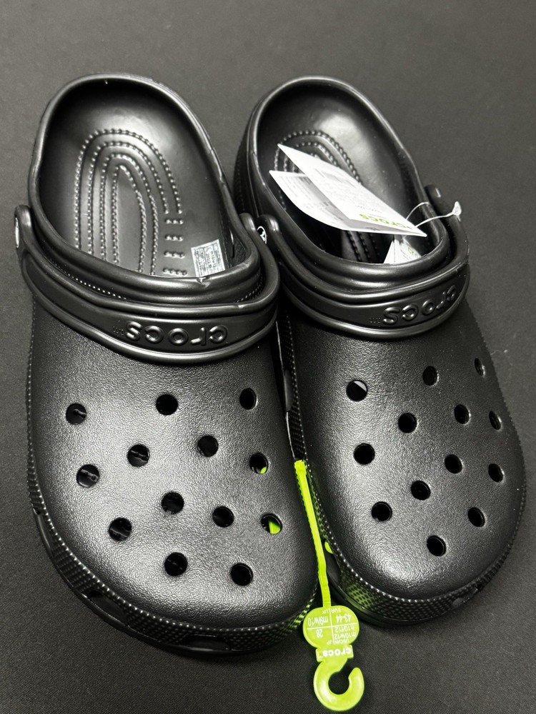 Original 🔥 Crocs classic clog With Tags 🏷️ black 11 Mens Fast Shipping.