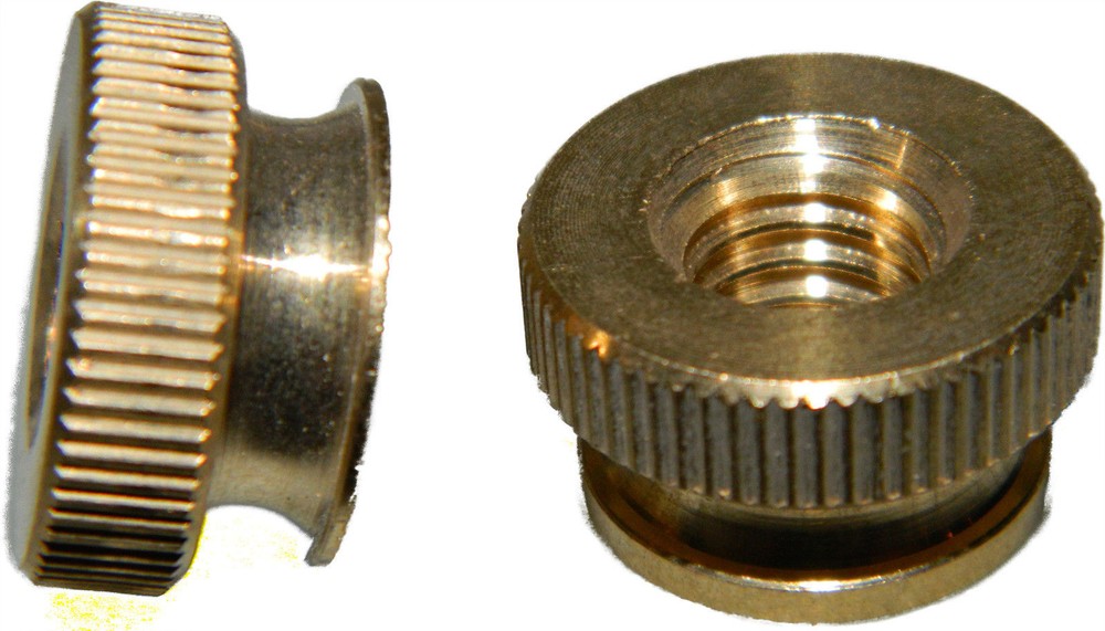 Solid Brass Knurled Thumb Nuts 10-32 Qty 500