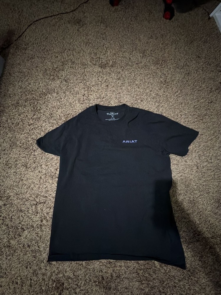Ariat Men's Black Graphic T-Shirt Size XL