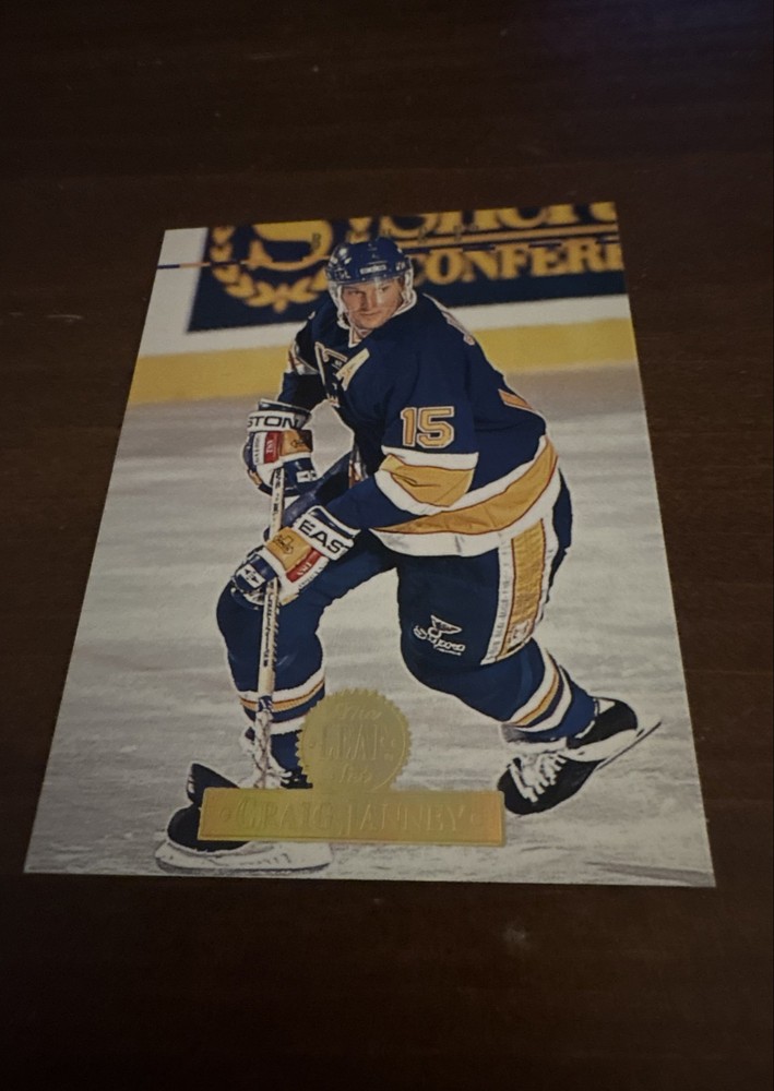 1994-95 Leaf - Craig Janney #52 - St Louis Blues