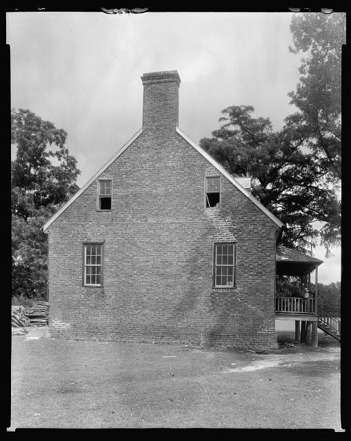 Elizabeth City North Carolina Blackbeard House 1936 Brick Historic Home