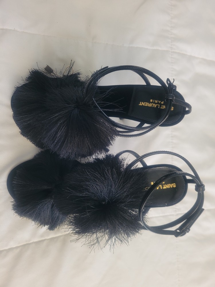 Yves Saint Laurent womens heels with original box