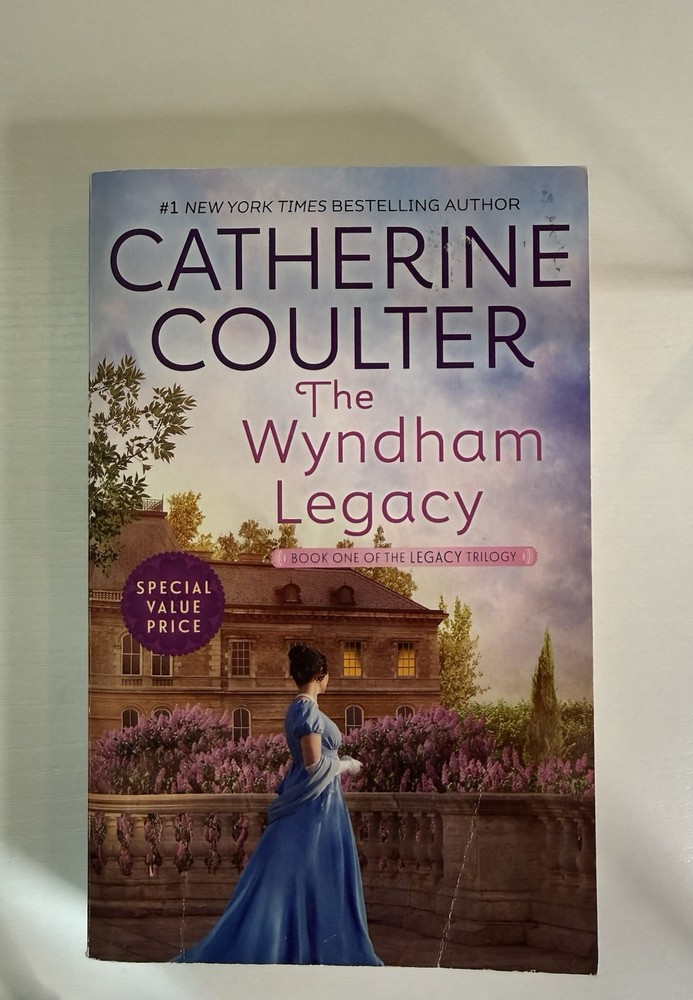 The Wyndham Legacy by Catherine Coulter Paperback Legacy Trilogy Romance Novel