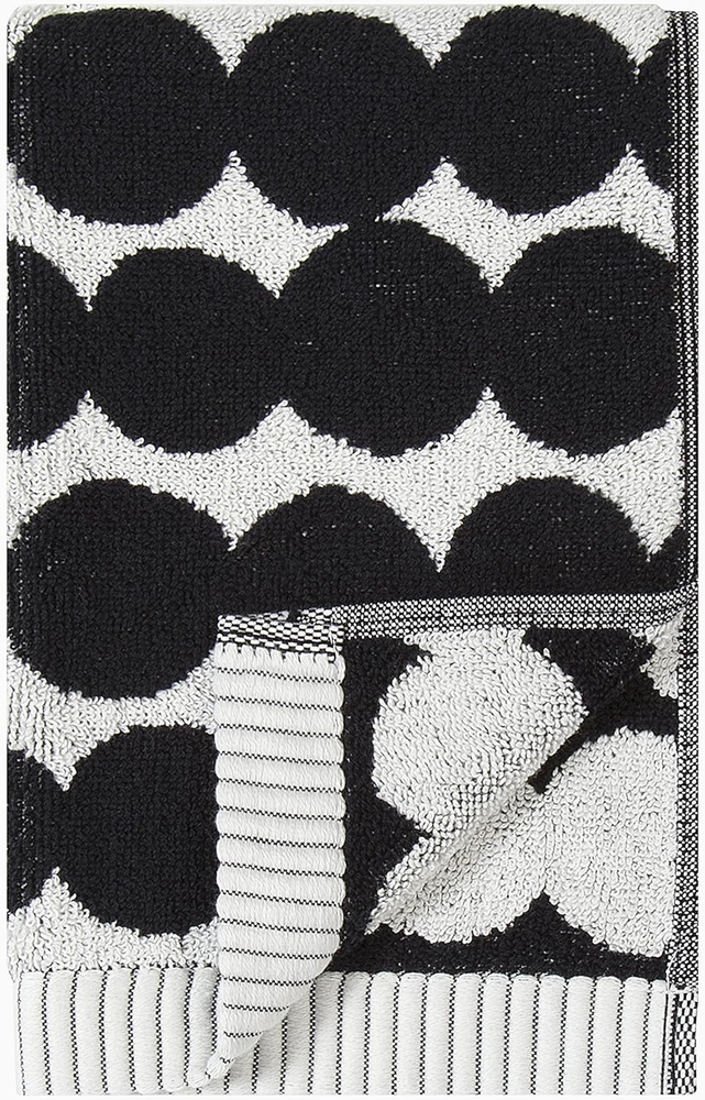 Räsymatto Terry Cotton Guest Towel – Polka Dot Patterned Guest Towels – 20 in x
