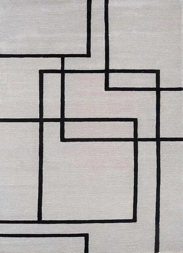 Hand Tufted Designer Wool Area Rug Modern Handmade Tuft living Room Bedroom Rug