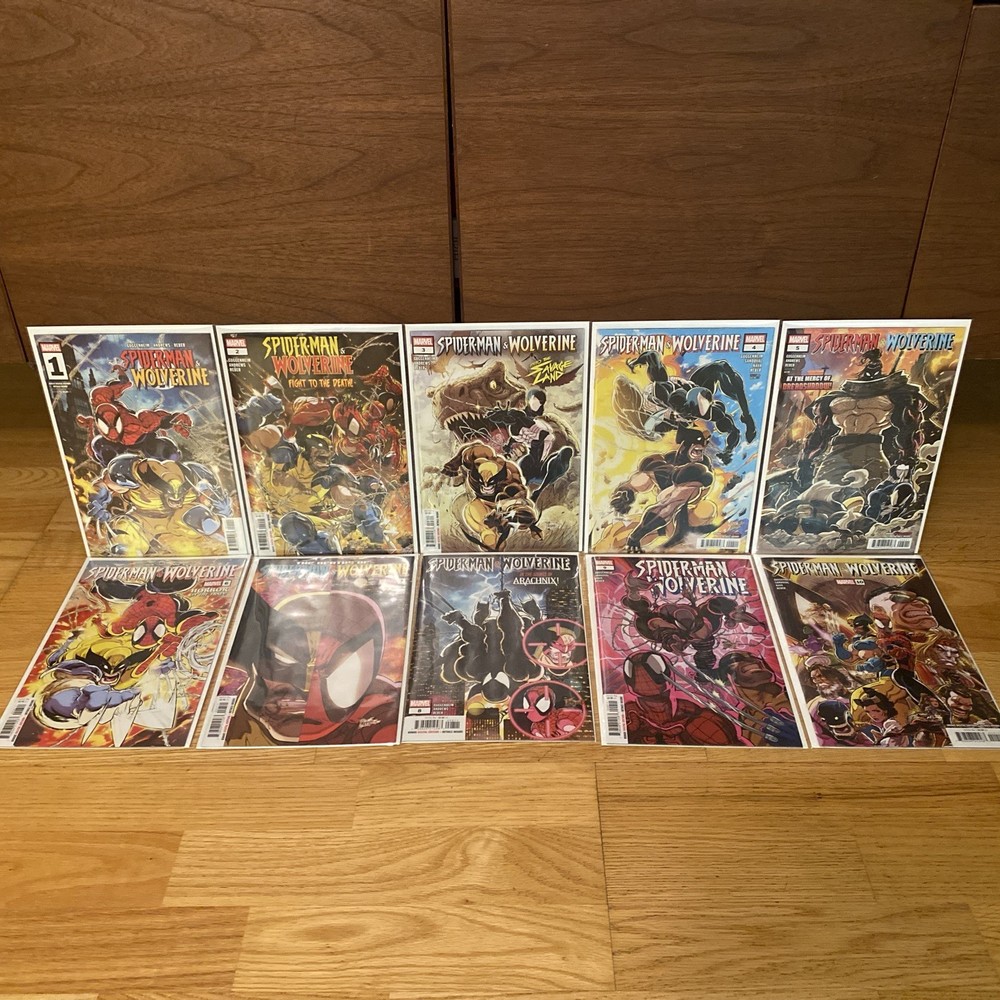 Marvel: Spider-Man and Wolverine Vol. 1 (2025) #1-10 Complete Set