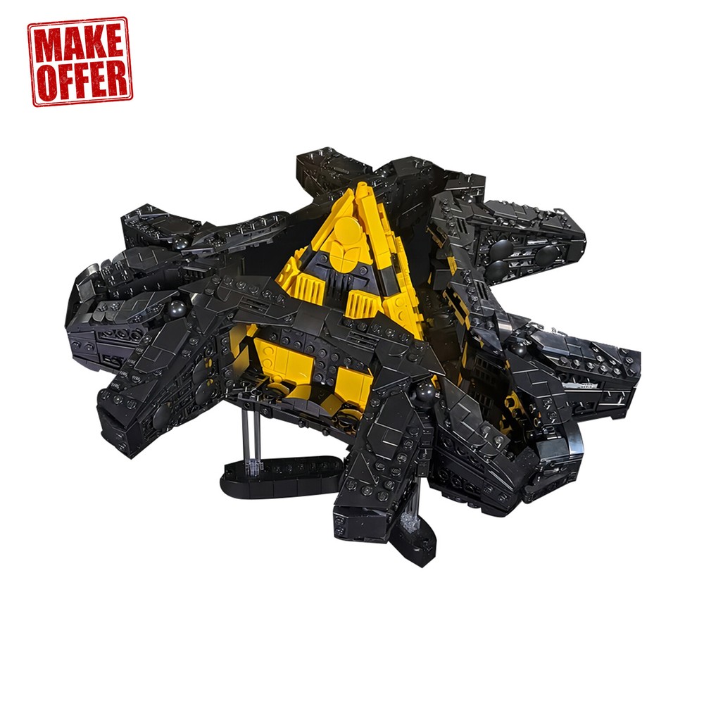 Ha'tak Goa'uld Spaceship Mothership MOC Building Blocks Bricks Toys DIY Models