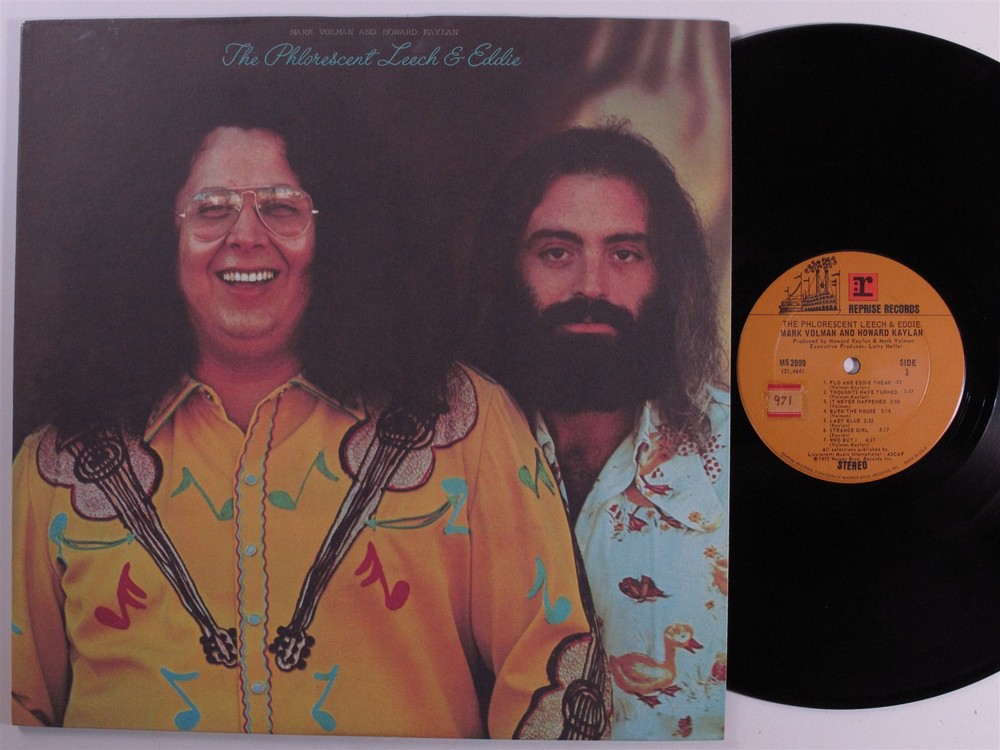 MARK VOLMAN/HOWARD KAYLAN Phlorescent Leech & Eddie REPRISE LP VG++ w/ insert d