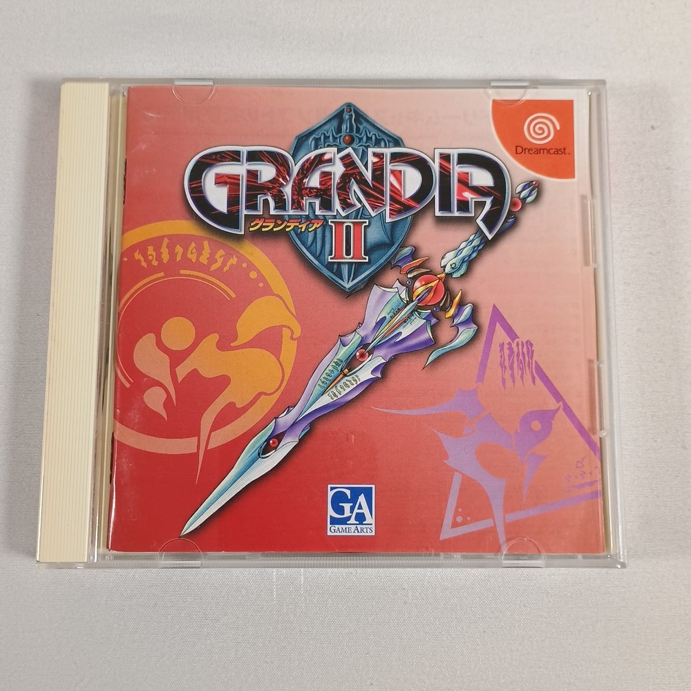 Japanese Grandia II Sega Dreamcast CIB Complete Japan Import US Seller