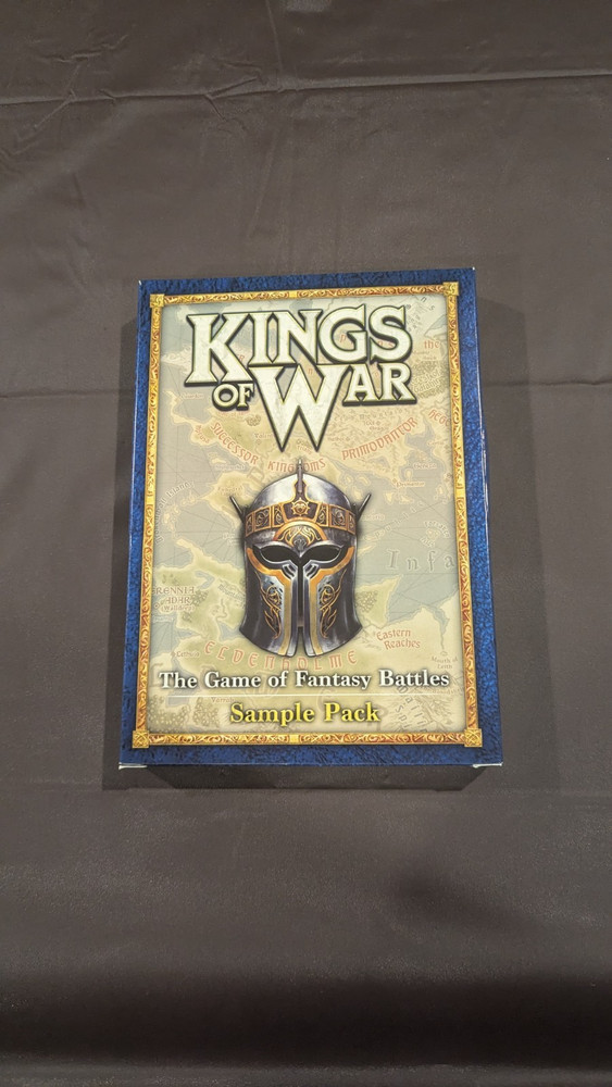 New Mantic- Kings of War Sample Pack Sealed Box
