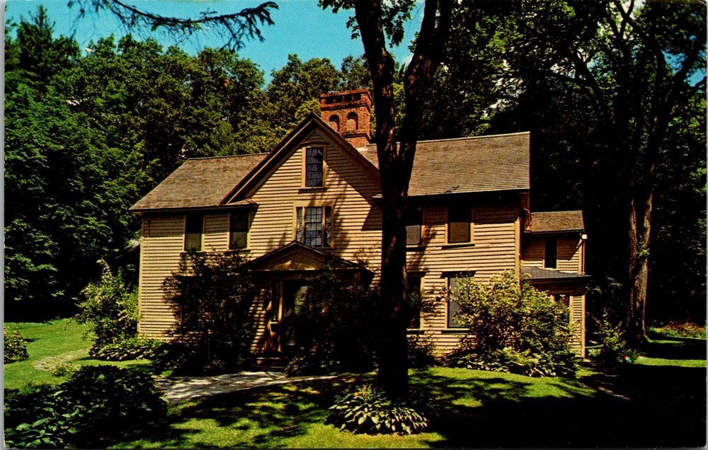 Dr Jim Stamps Postcard Orchard House Concord Massachusetts
