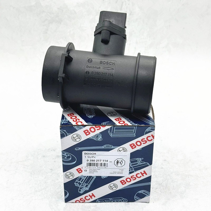 1x Mass Air Flow Sensor For Bosch Mercedes Benz C230 SLK230 1997-2002 0280217114