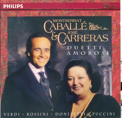 Montserrat Caballe; Jose Carreras;, Duetti Amorosi - Verdi / Rossini /, audioCD