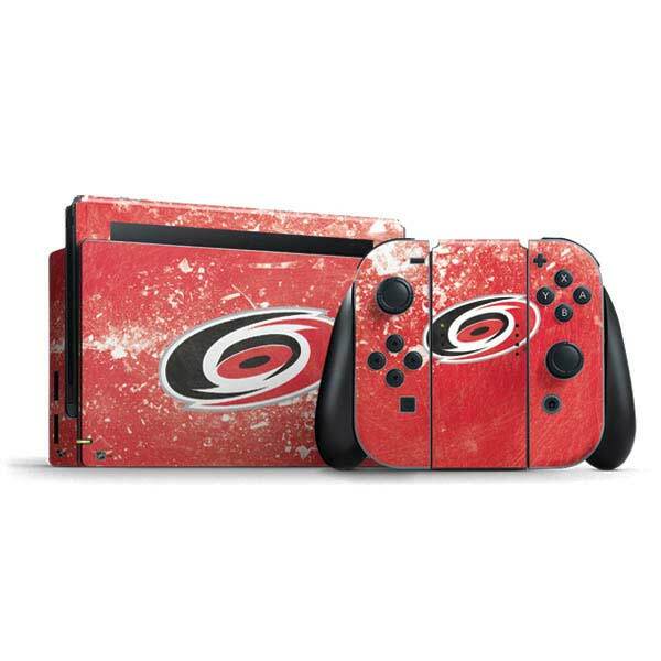 NHL Carolina Hurricanes Nintendo Switch Bundle Skin - Carolina Hurricanes Frozen