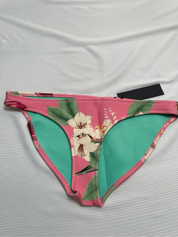 NWT TRIANGL Floral Neoprene Bikini Bottoms Size XL New