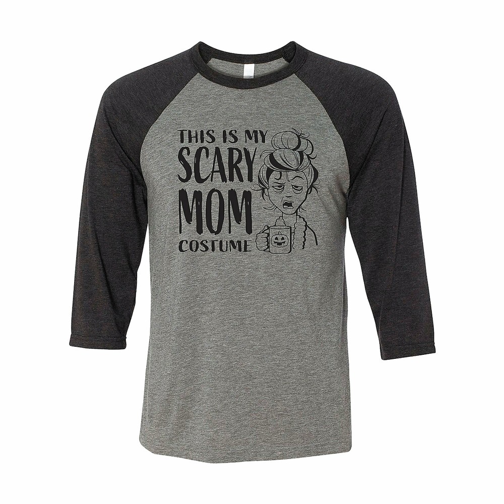 Scary Mom Costume Adultâ€™s T-Shirt - Small, Halloween, Apparel Accessories, 1 P