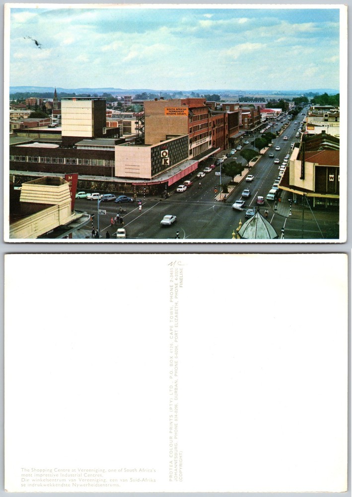 Continental Bloemfontein Business District Postcard