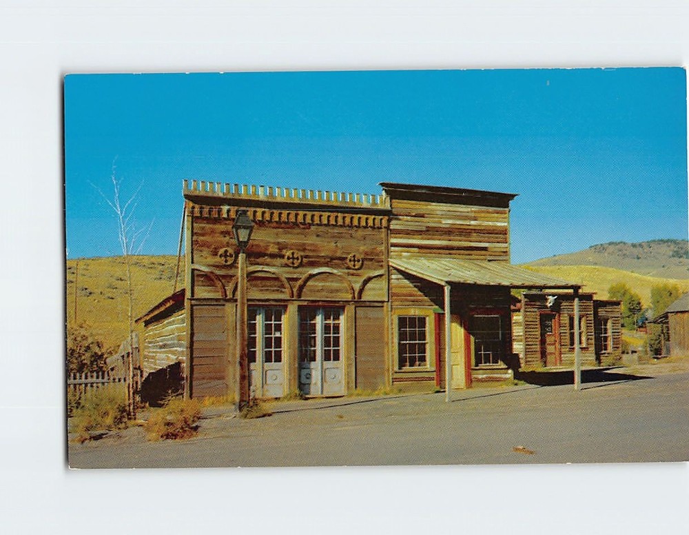 Postcard General Store Virginia City Montana USA