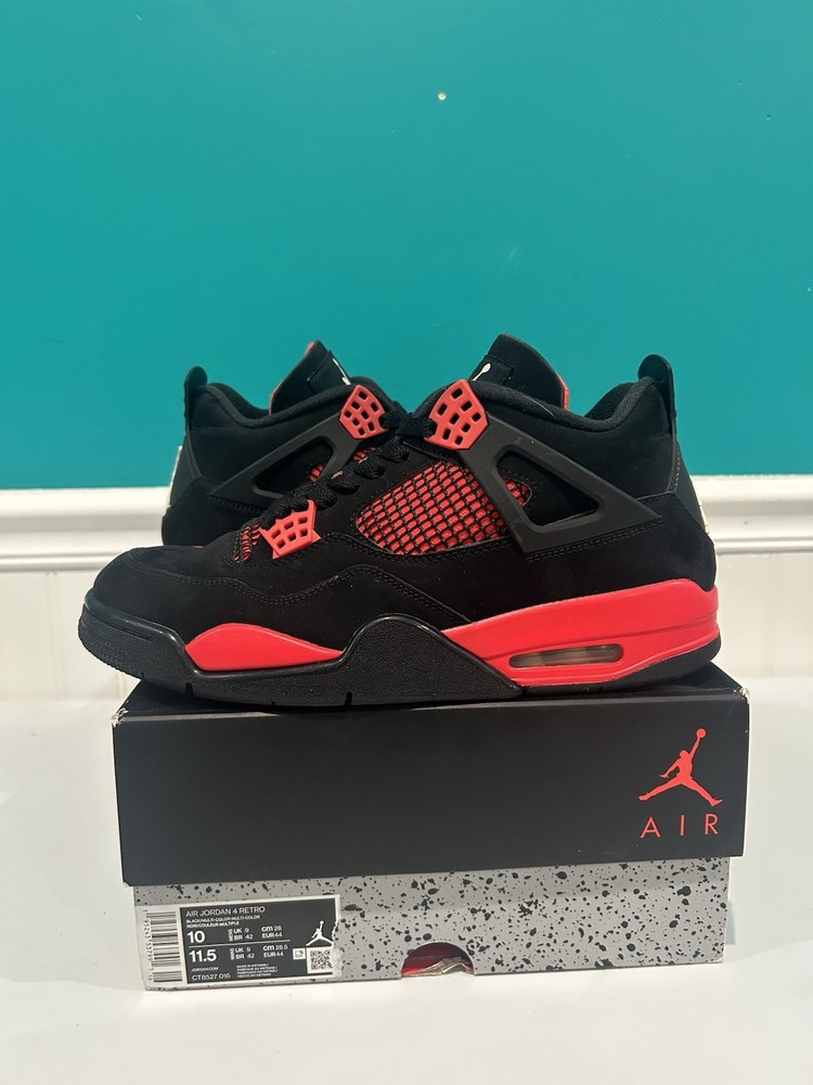 Jordan 4 Red Thunder Size 10