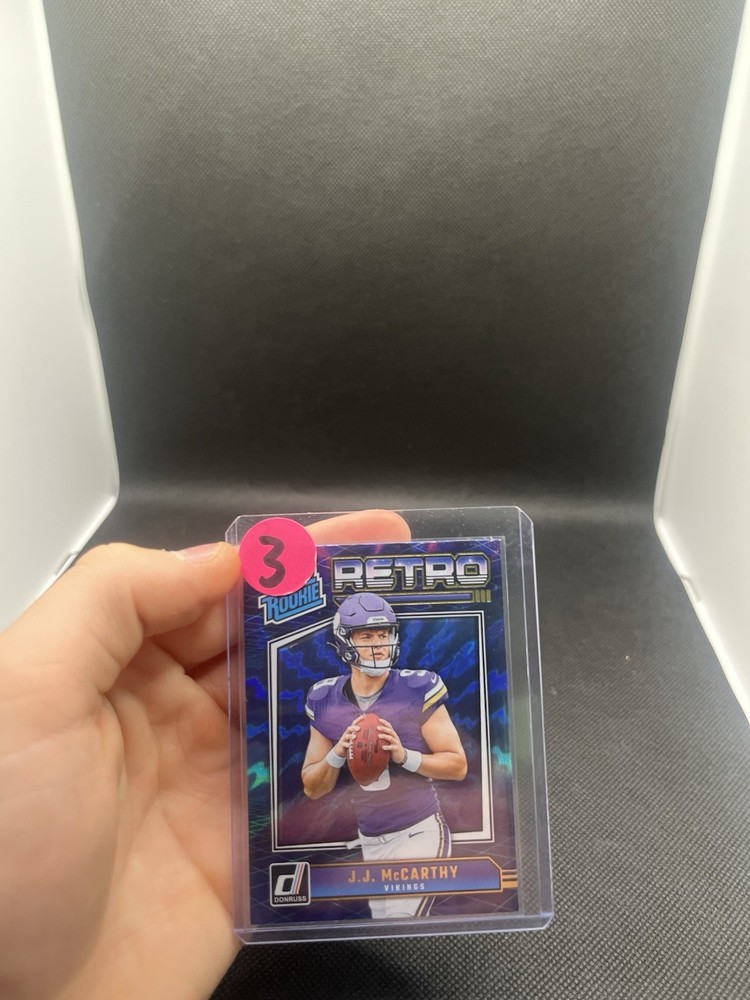 2024 Panini Donruss - Rated Rookie Retro J.J. McCarthy #2 (RC)