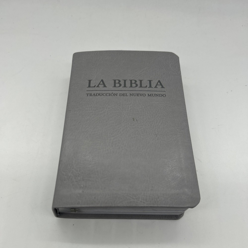 La Biblia Traduccion Del Nuevo Mundo - Leather Bound Spanish Bible Small Version