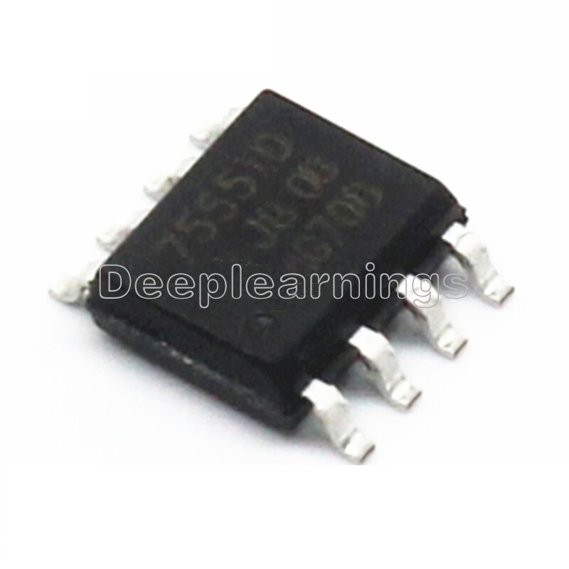 5PCS ICM7555ID 7555 SOP-8 General purpose CMOS timer NEW