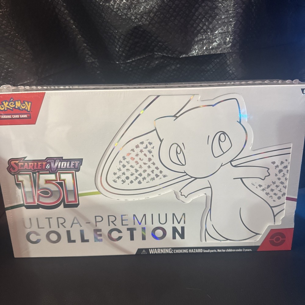 Pokemon TCG 151 MEW EN Ultra Premium Collection Box SEALED UPC