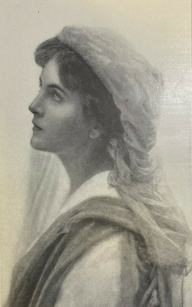 1910 Vintage Magazine Illustration Miss Margaretta Drexel of Philadelphia