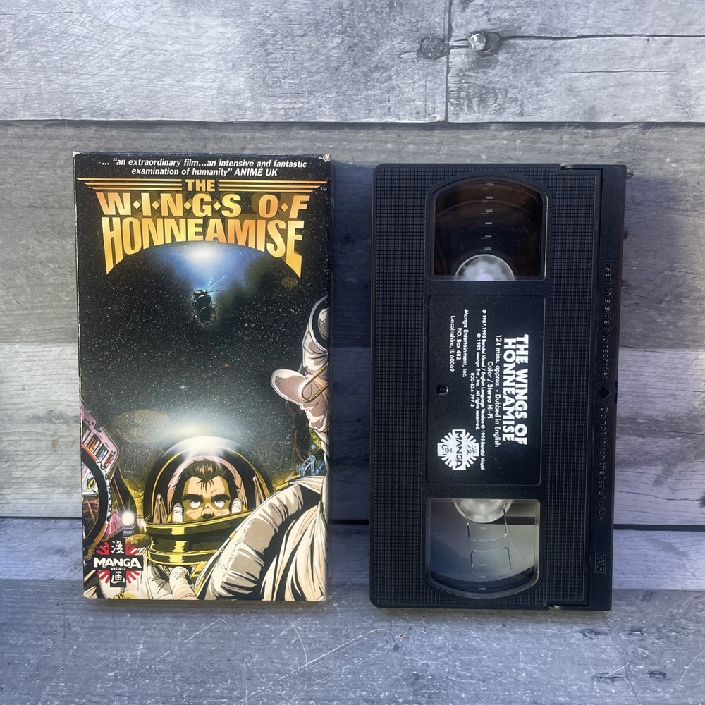 Royal Space Force - The Wings of Honneamise (VHS, 1995, English Dubbled