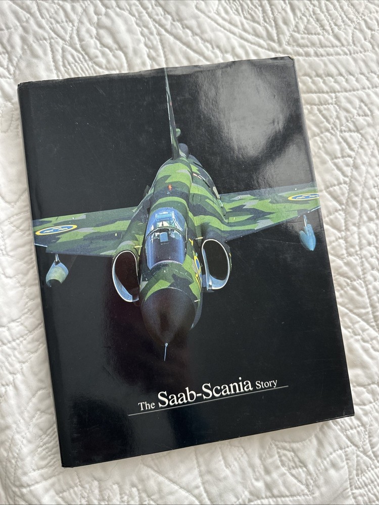 The Saab-Scania story. 1987 by Olson, jet airplane  Björn 9178860245 book