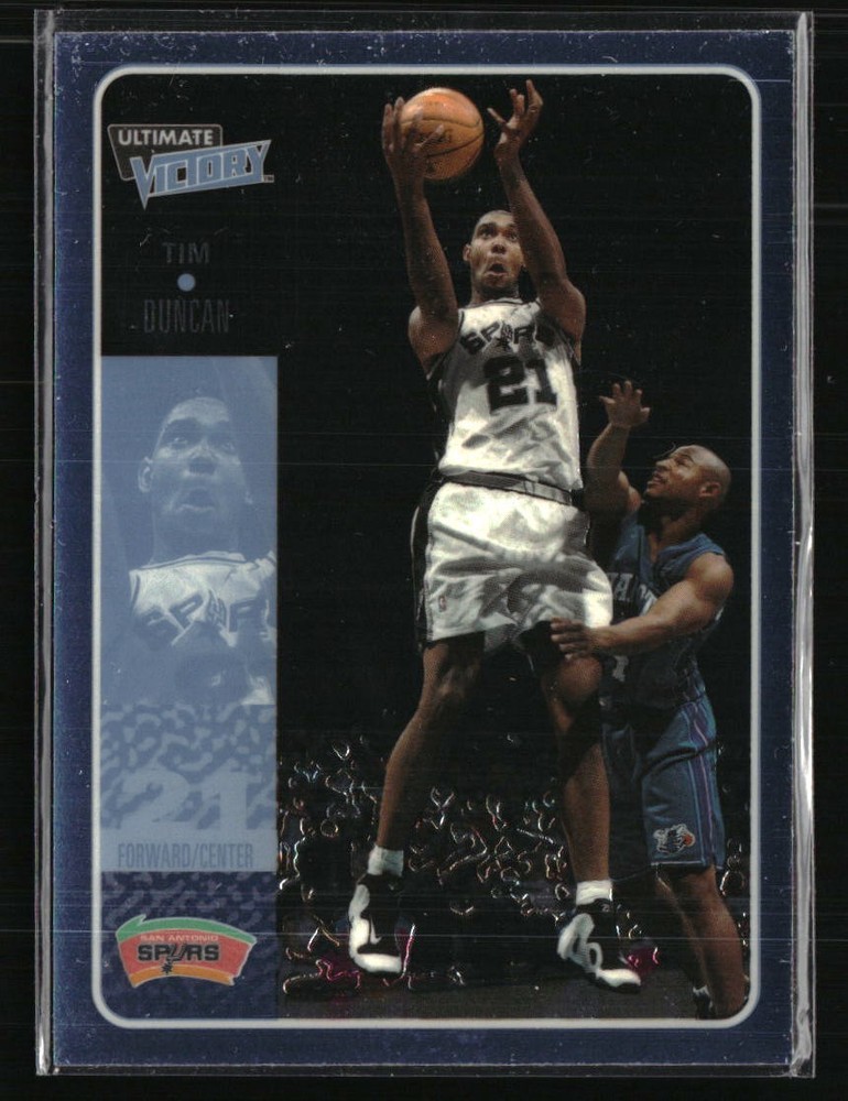 2000 Upper Deck Ultimate Victory #49 Tim Duncan NBA Basketball Card