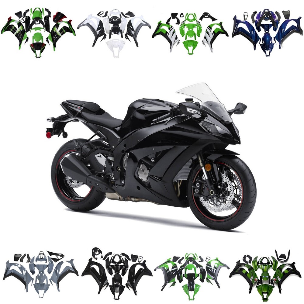 ABS Fairing Kit For 2011 2012 13 14 2015 Kawasaki Ninja ZX10R Plastic Body Kits