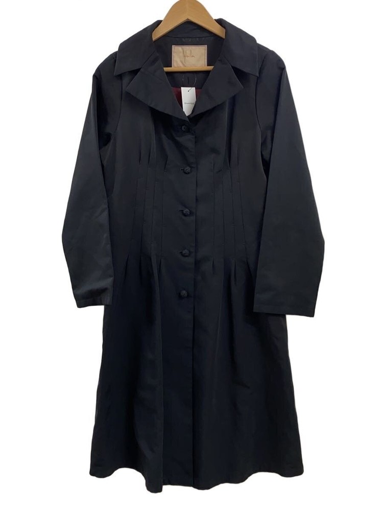 Sybilla Trench Coat/L/Polyester/Blk/Plain/Gbuaw-03690 60301