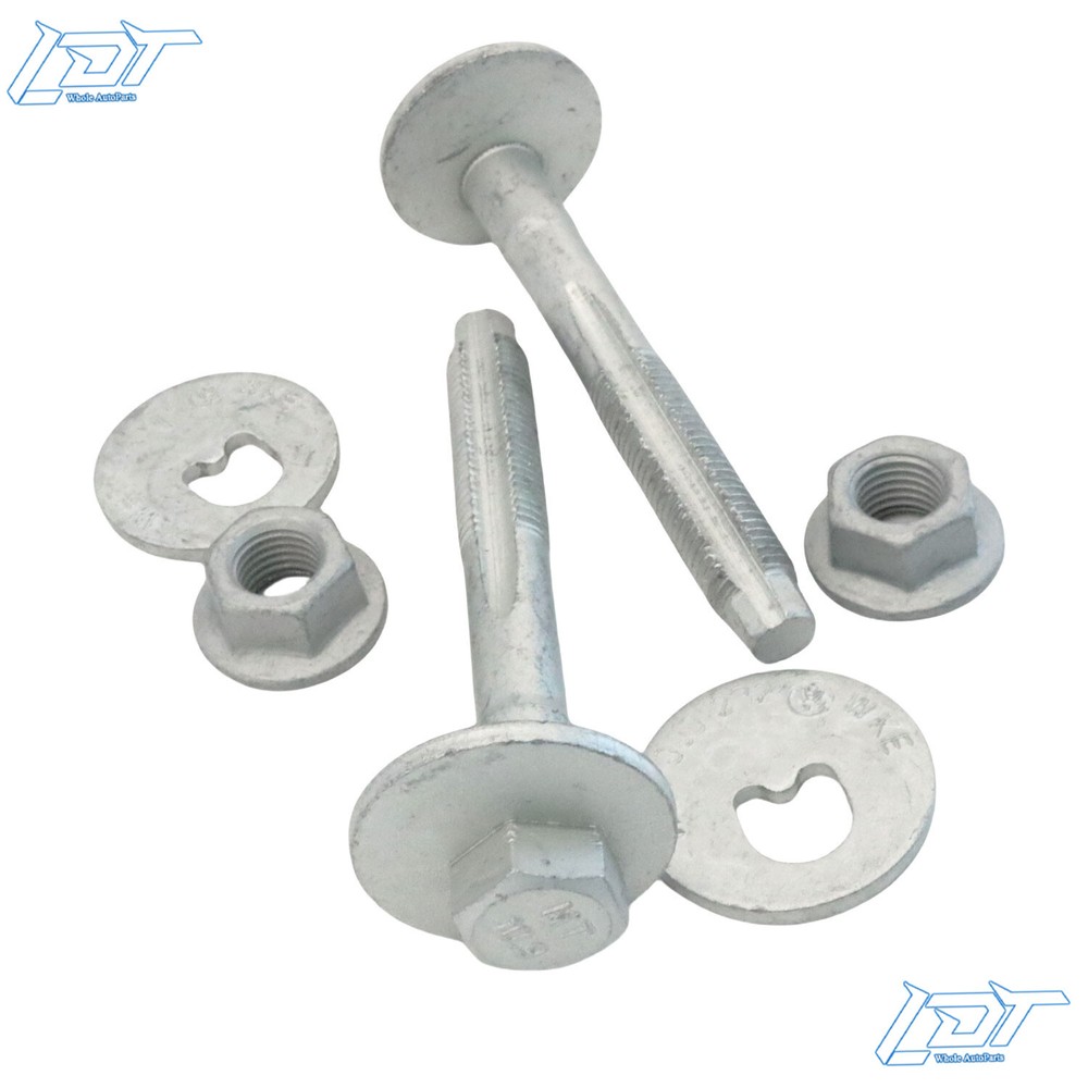2PCS New Lower Rear Suspension Toe Alignment Eccentric Bolt Nut Kit For VW AUDI