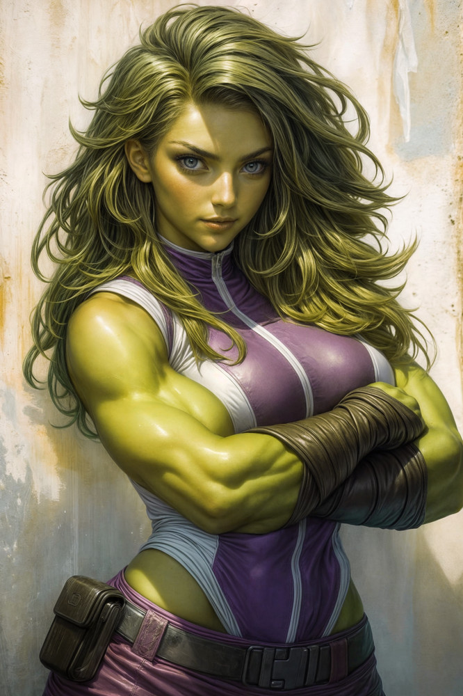 SHE-HULK 04 Fine Art Print 13x19 Limited Edition 1 of 30 Marvel