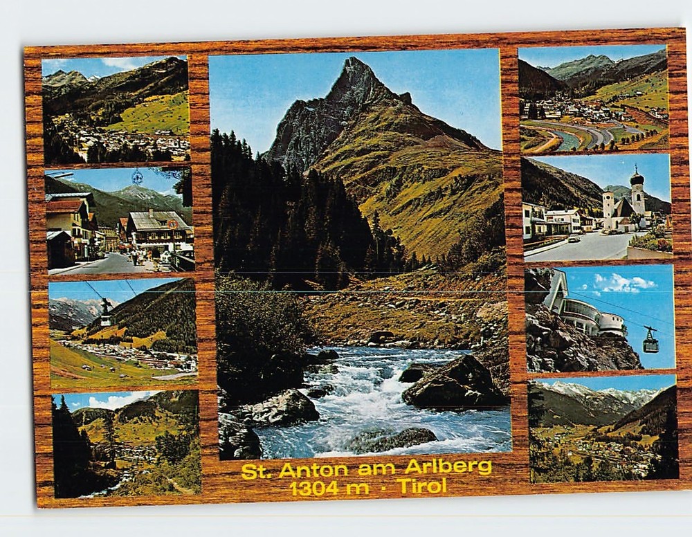 Postcard St. Anton am Arlberg Tyrol Austria