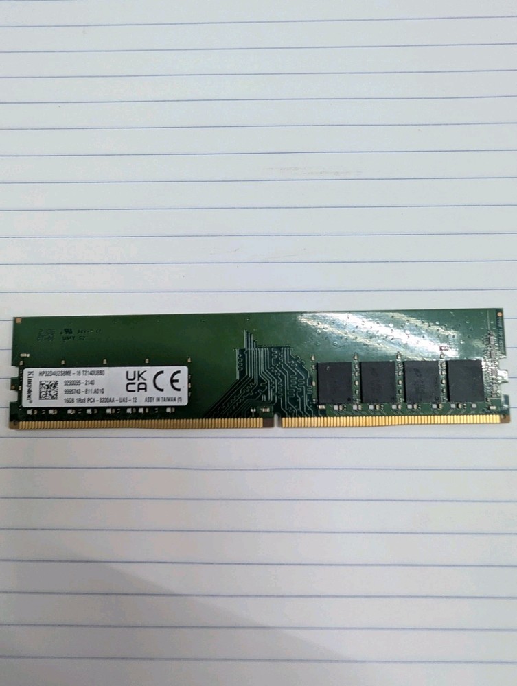 Kingston 16GB (1x16GB) 260 Pin 3200 MHz DDR4 SDRAM Module (KCP432SS816)
