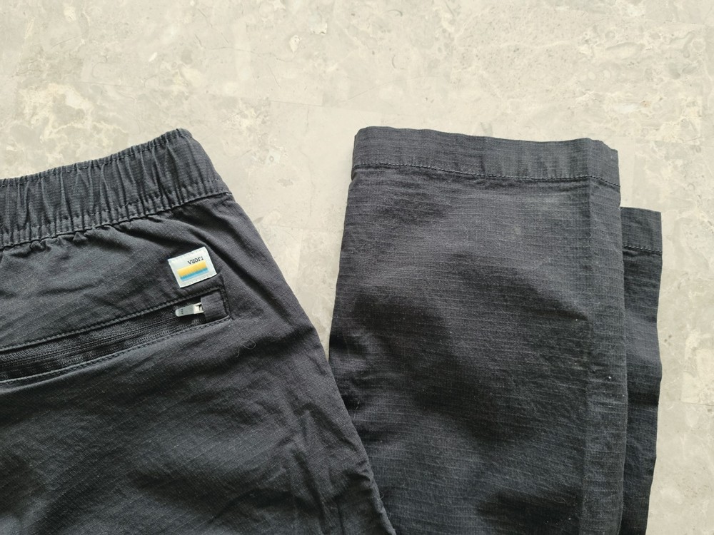 Vuori Ripstop Climber Pants Gray Elastic Athleisure Hiking Drawstring Mens M