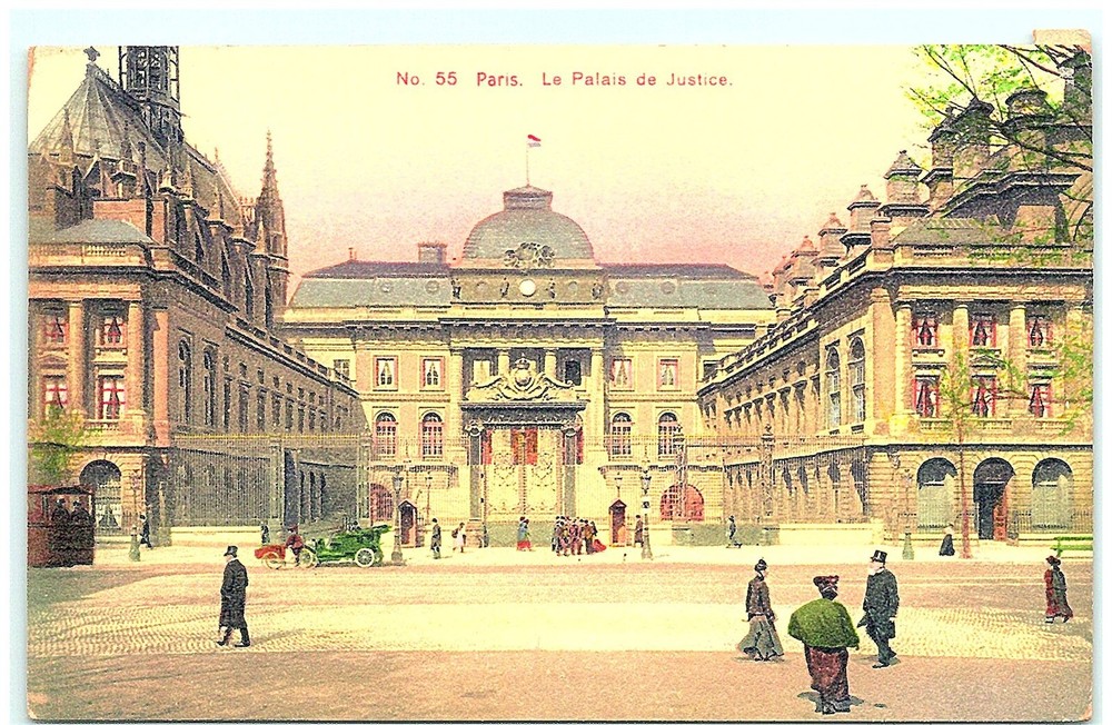 S03-8792, Beauvais, Le Palais De Justice, Vintage Postcard