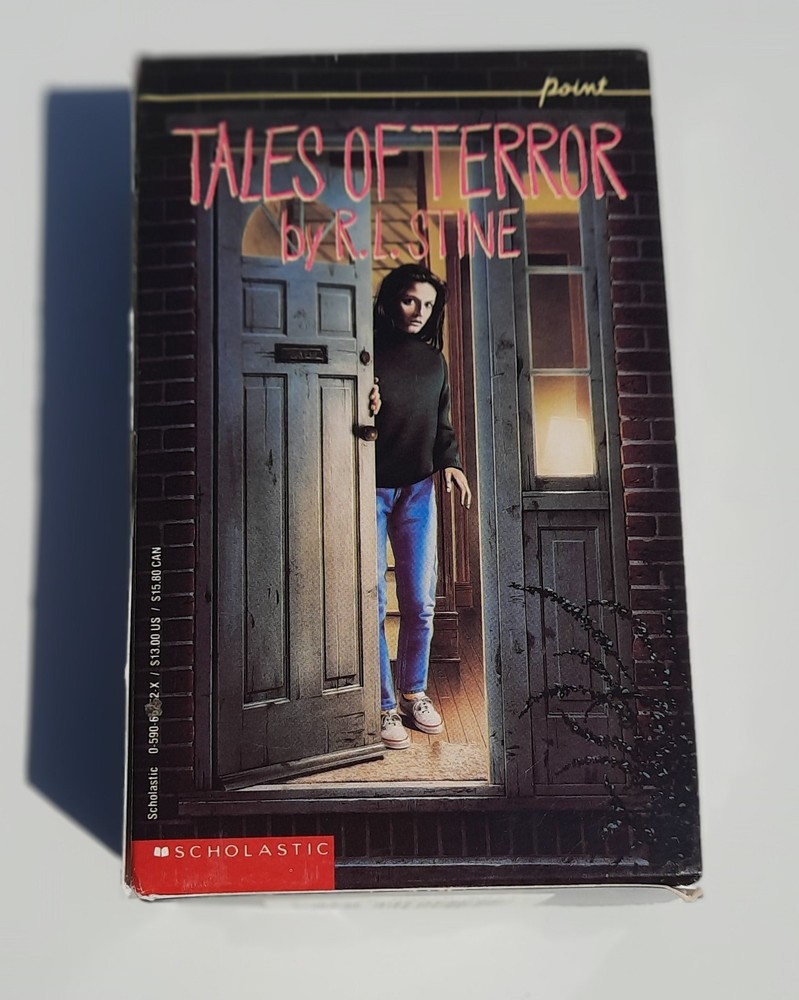 Vintage R.L. Stine Tales of Terror 4 Books Box Set 1991 Point Horror Scholastic